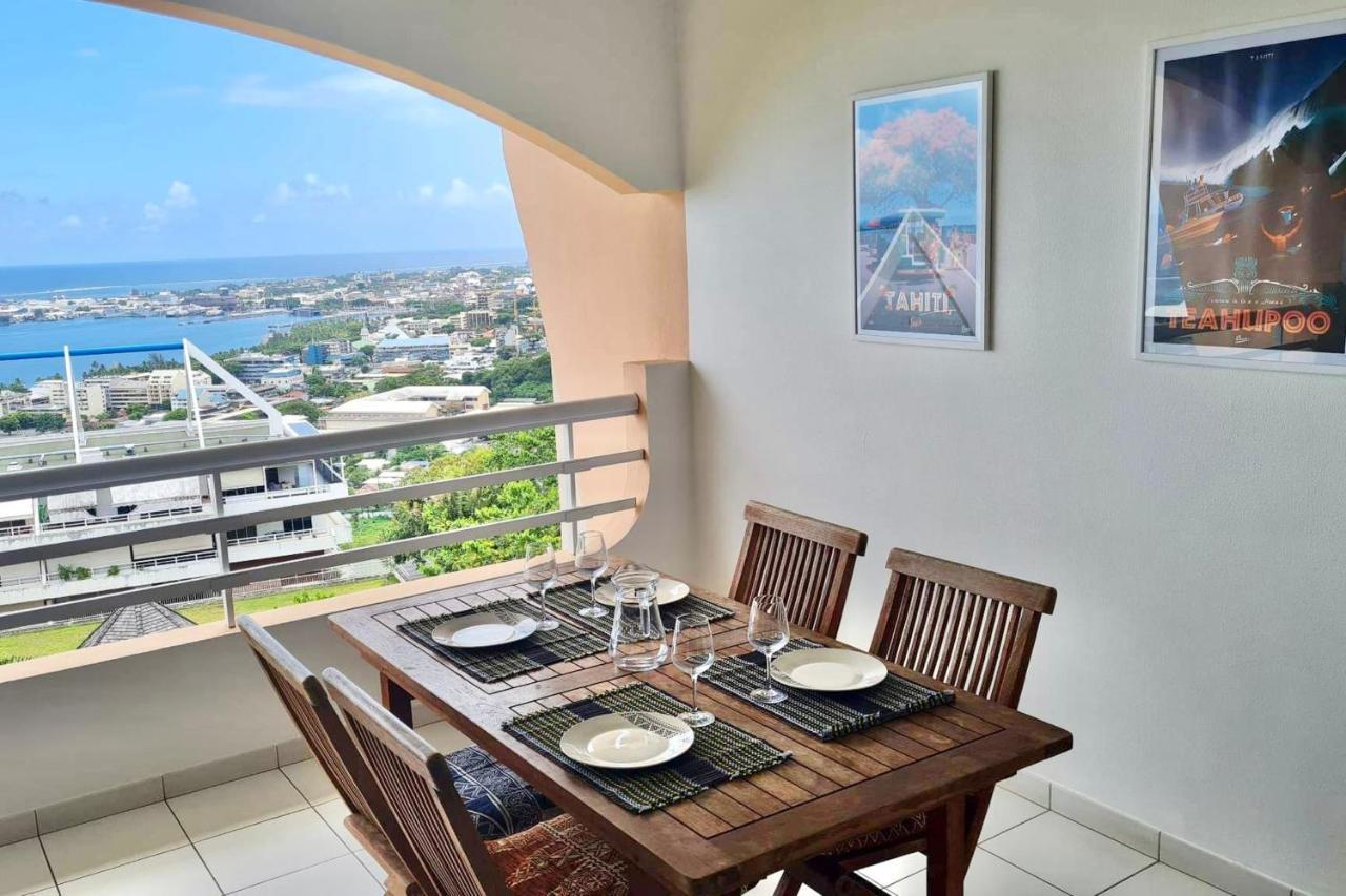 Appartement Hana Iti Breathtaking On The Ocean At The Entrance Of Papeete 파페에테 외부 사진